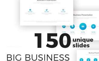 Big Business - Clean PowerPoint template
