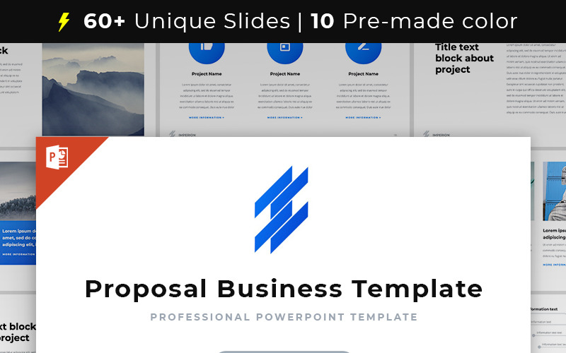 Proposal Business - PowerPoint template PowerPoint Template