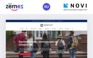 Rudolph Foster - University Ready-to-Use Multipage HTML Ru Website Template