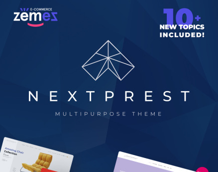 NextPrest - Website Ecommerce Online Store PrestaShop Theme