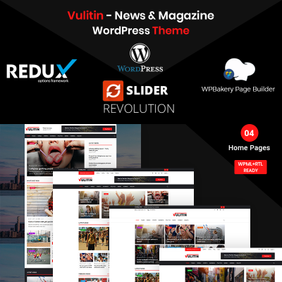 Vulitin - News & Magazine WordPress Theme