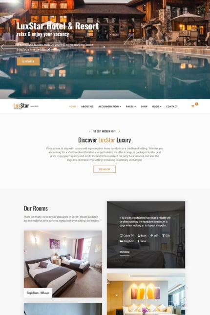 Template #76985 Motel Booking Webdesign Template - Logo template Preview