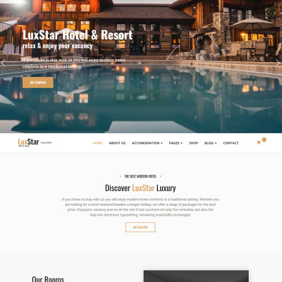 hotels templates
