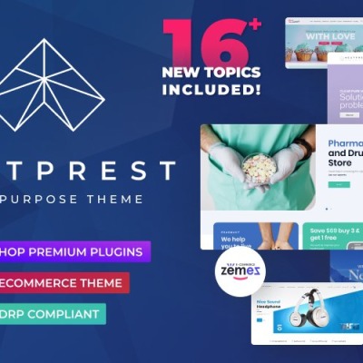 NextPrest - Tema PrestaShop Bootstrap Clean Ecommerce Multiuso #76952