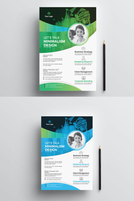 Template #77047 Corporate Artistic Webdesign Template - Logo template Preview