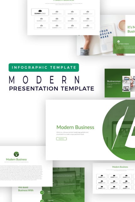 Template #77067 Clean Simple Webdesign Template - Logo template Preview