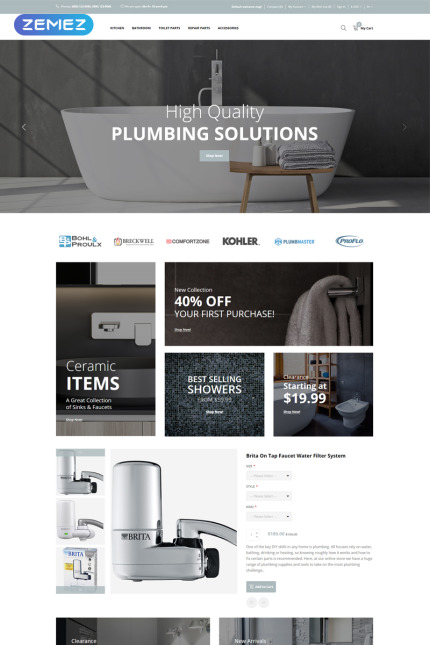 Template #77074 Company Ecommerce Webdesign Template - Logo template Preview