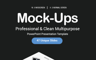 Mock-ups PowerPoint template
