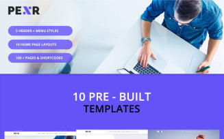 Pexr - Responsive Multipurpose HTML5 Website Template