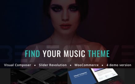 Beatswave - Creative Music WordPress Theme