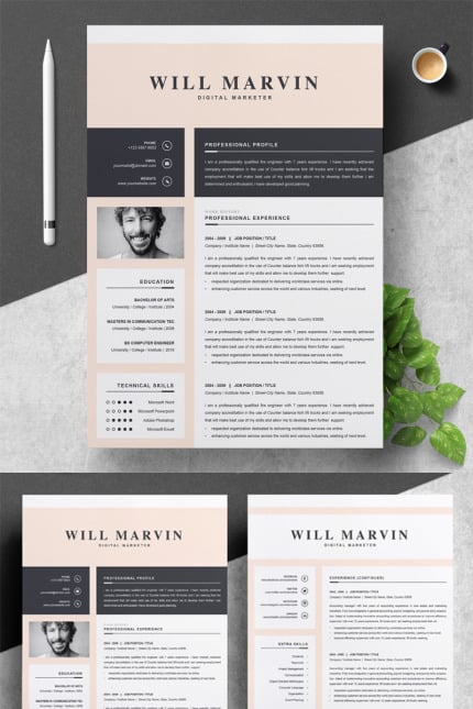 Template #77373 Template Professional Webdesign Template - Logo template Preview