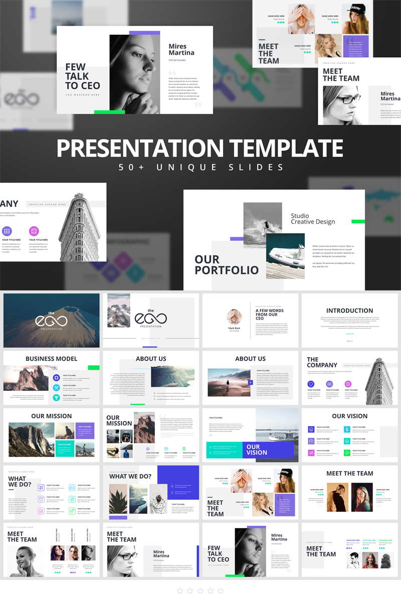 EGO-Multipurpose Business PowerPoint template