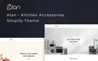 Alan - Kitchen Accessories Shopify Theme