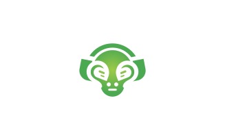 Alien Logo Template