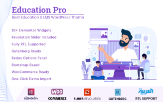 Education Pro - Best Education and LMS Elementor WordPress Theme