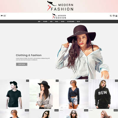 Modern Fashion 1.7 PrestaShop Theme