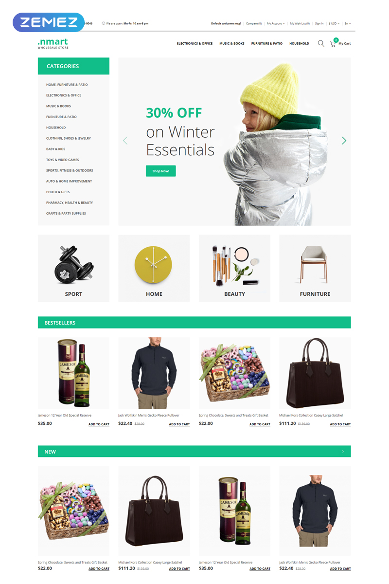 .nmart - Wholesale Clean №77549
