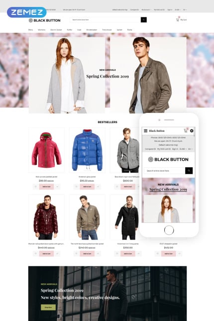 Template #77648 Ecommerce Fashion Webdesign Template - Logo template Preview