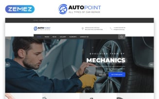 Autopoint - Car Repair Multipage Creative HTML Website Template