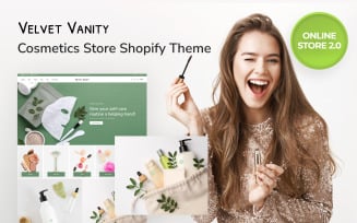 Velvet Vanity - Cosmetics Store Clean Online Store 2.0 Shopify Theme