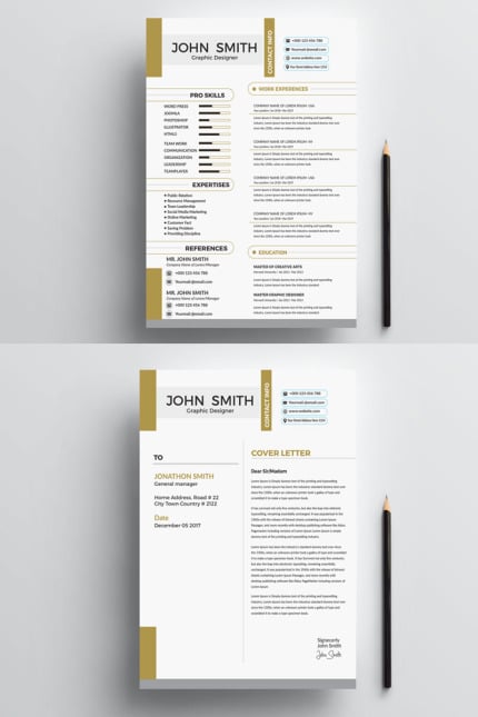 Template #77713 Resume Cover Webdesign Template - Logo template Preview