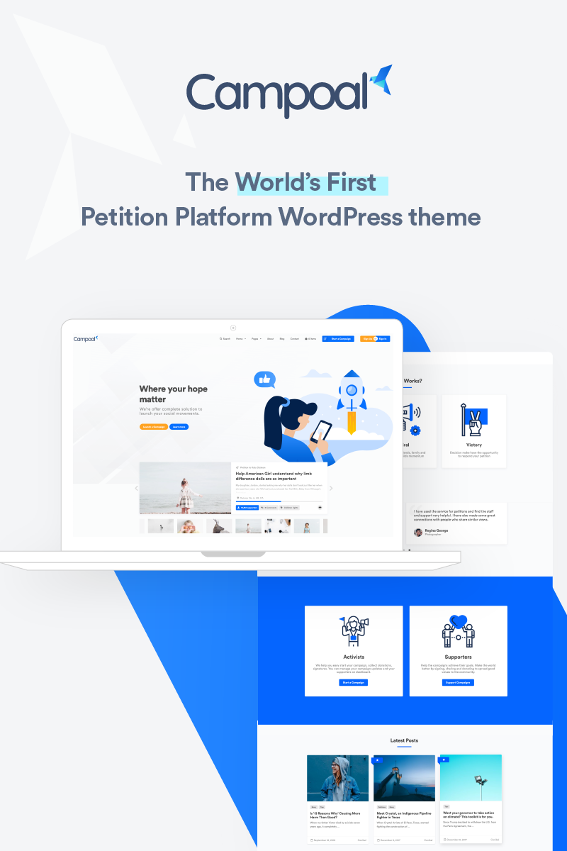 Campoal - Petition Platform & Fundraising №77715