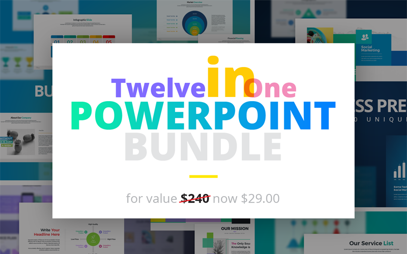 12in1 PowerPoint Presentation PowerPoint template PowerPoint Template