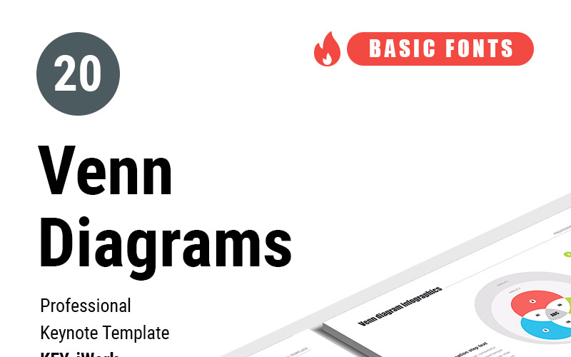 Venn - Diagrams Pack - Keynote template Keynote Template