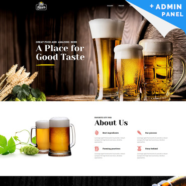 Drink Drinking Landing Page Templates 77804