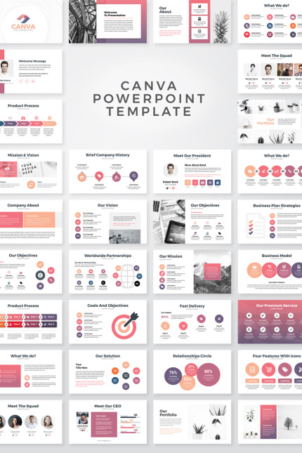 Kit Graphique #77848 Powerpoint Business Web Design - Logo template Preview