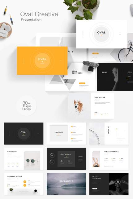 Template #77852 Microsoft Powerpoint Webdesign Template - Logo template Preview