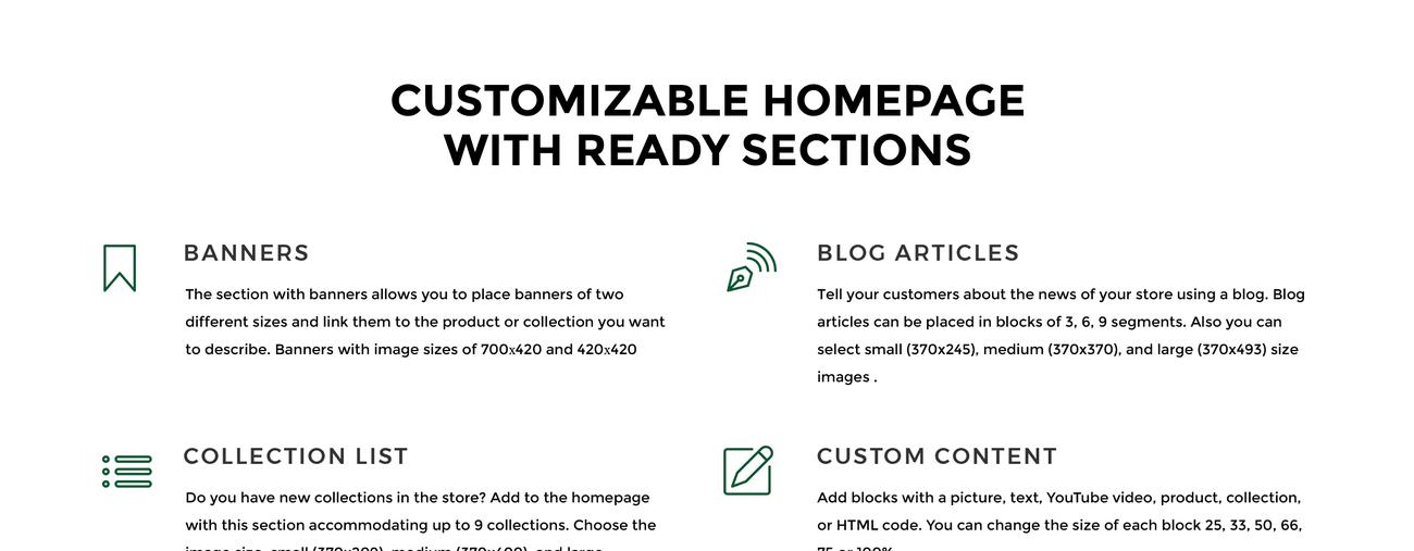 охота чистый shopify тема