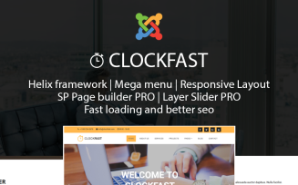 ClockFast - Multipurpose Responsive Joomla 5 Template