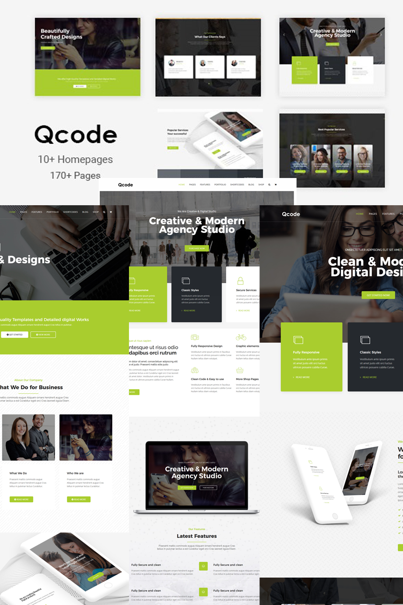 Qcode - Responsive MultiPurpose Joomla 5 Template