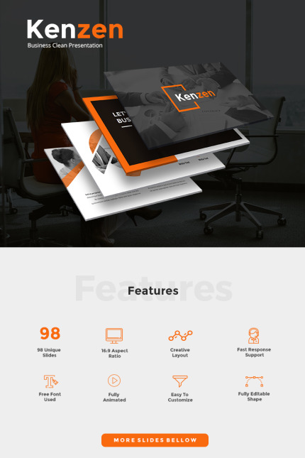 Template #77928 Animated Presentation Webdesign Template - Logo template Preview