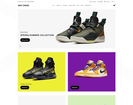 Best Choice - Shoes Store Clean Shopify Theme