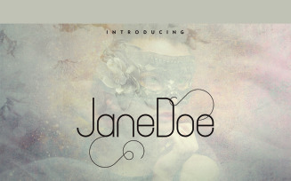 Jane Doe Font