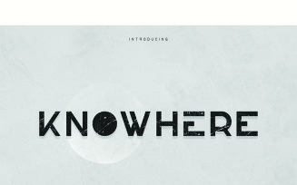 Knowhere Font