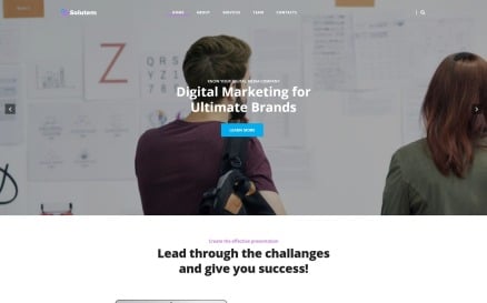Solutem - Creative Agency Multipurpose Modern Elementor WordPress Theme
