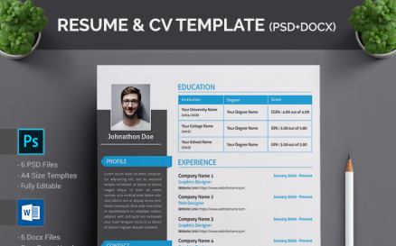 Johny Resume Template