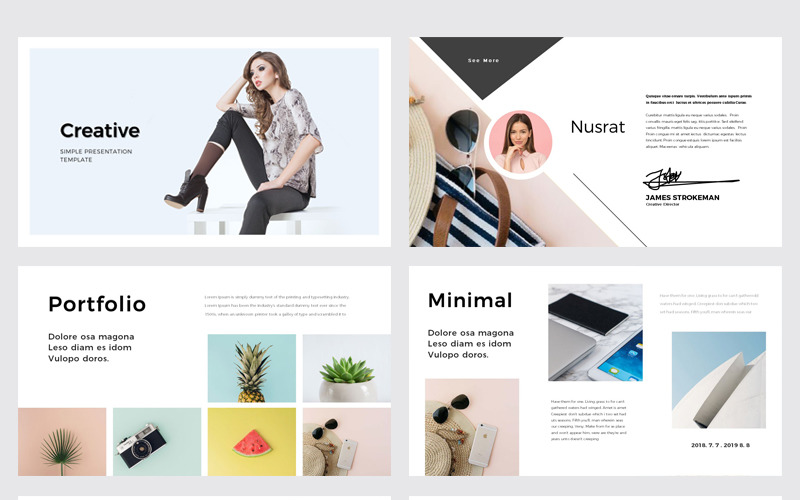 Be-Creative PowerPoint template PowerPoint Template