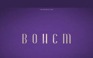 Bohem Font