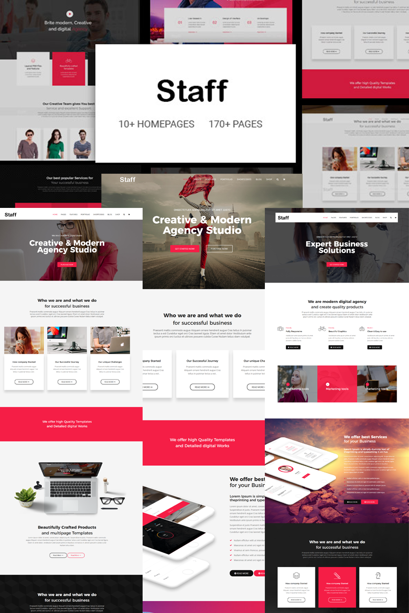 "Staff - Responsive Business" Responsive Joomla Template №78050