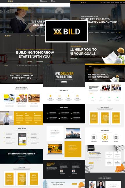 Template #78118 Company Builder Webdesign Template - Logo template Preview