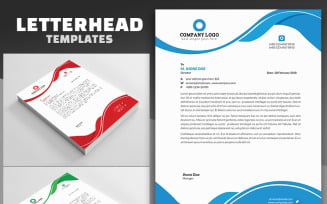 Business Style Letterhead - Corporate Identity Template