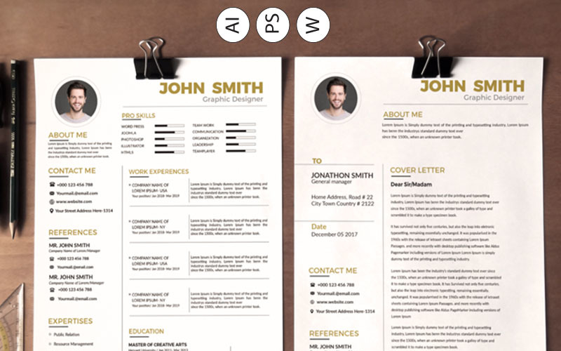 John Smith Resume Template