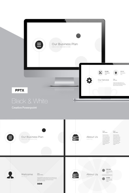 Template #78204 Business Chart Webdesign Template - Logo template Preview