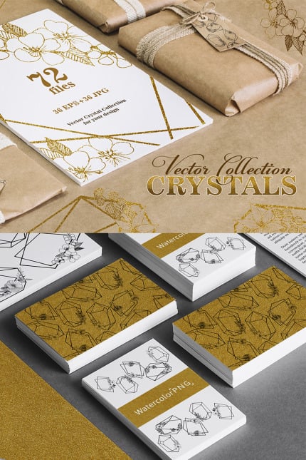 Template #78236 Crystals Vector Webdesign Template - Logo template Preview