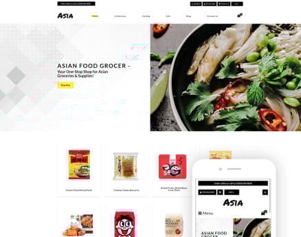 Asia - Asian Food Online Store Clean Shopify Theme