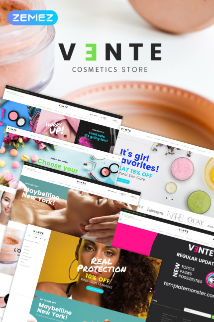 Template #78294 Beauty Store Webdesign Template - Logo template Preview